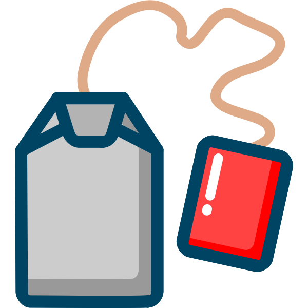 SVG Tea bag icon
