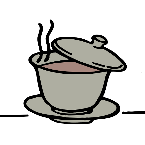 SVG Tea cup outline
