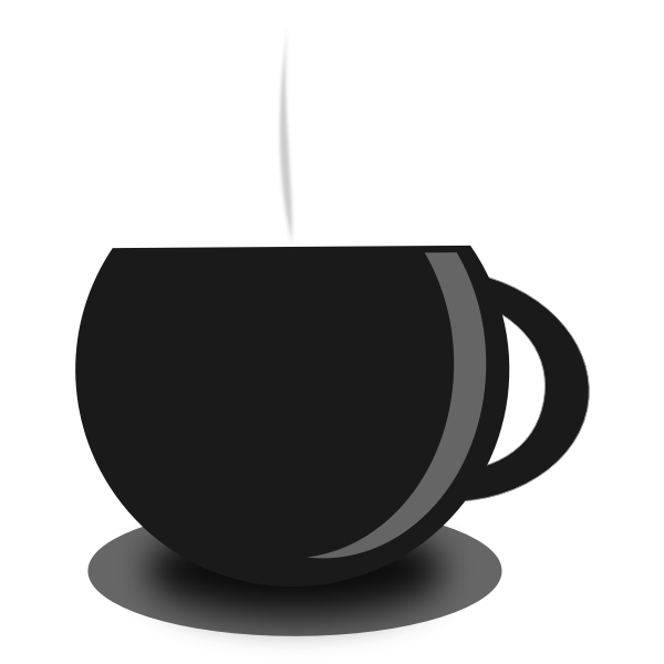 SVG Tea mug vector image