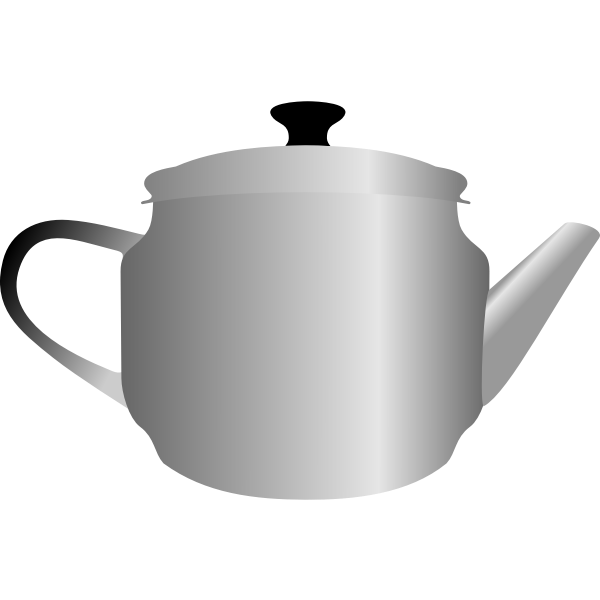 SVG Tea pot vector image
