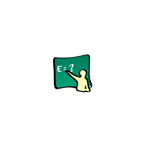 SVG Teacher cartoon drawing
