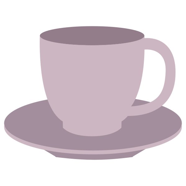 SVG Teacup and saucer