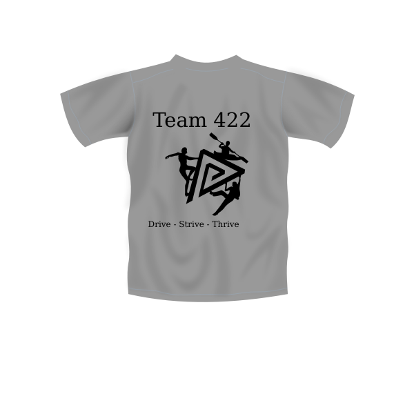 SVG Team logo on T-shirt
