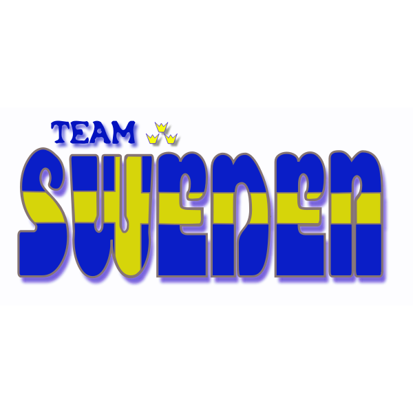 SVG Team Sweden fantasy logotype