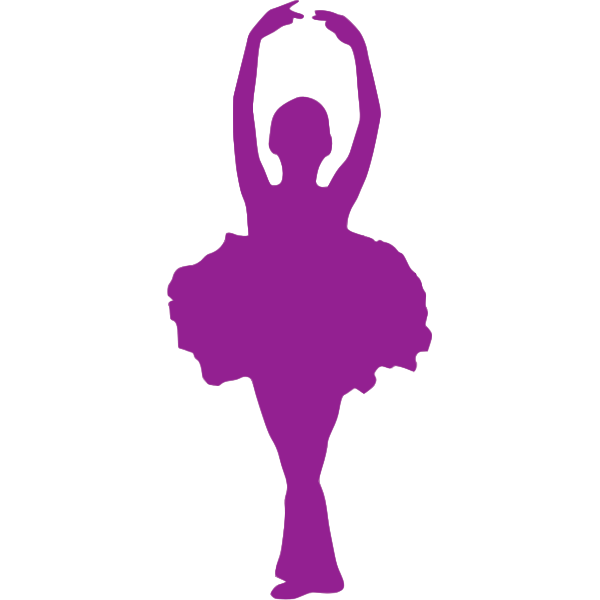SVG Teenage ballerina
