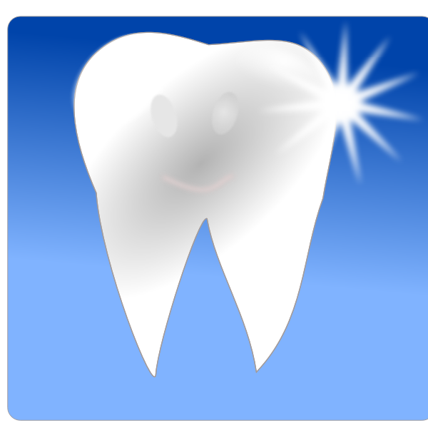 SVG Teeth whitening vector image