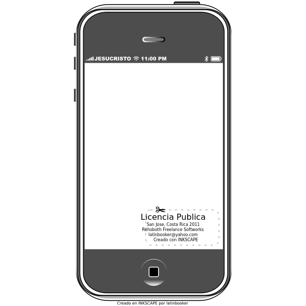 SVG Telefono Tactil