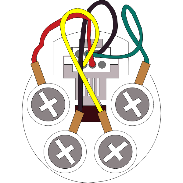 SVG Telephone Jack - Back Side