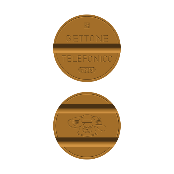 SVG Telephone token