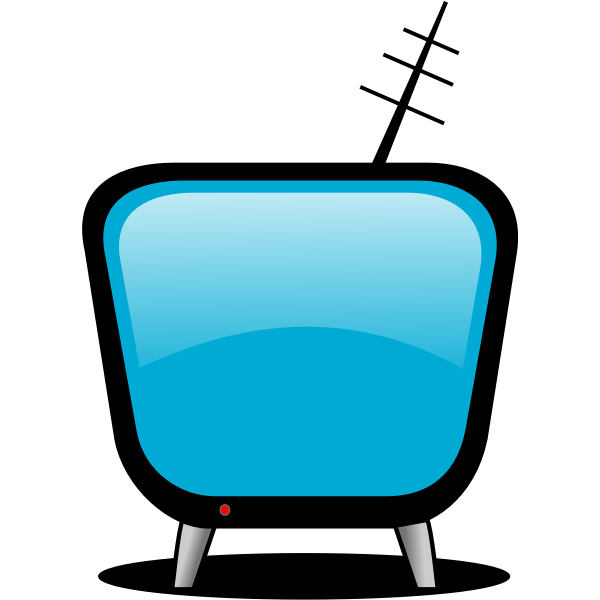 SVG Television set vector illustration