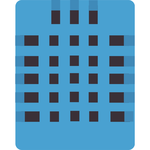 SVG temperature and humidity sensor