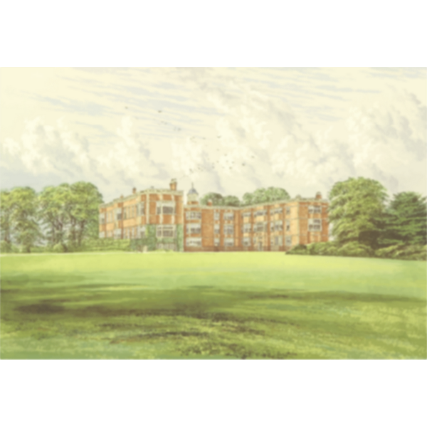 SVG Temple Newsam vector image
