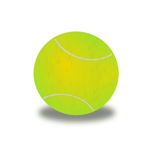 SVG Tennis ball