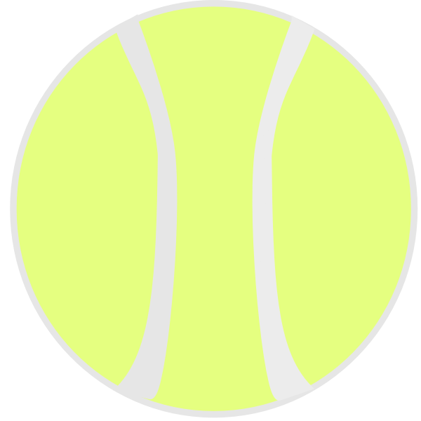SVG Tennis ball clip art graphics