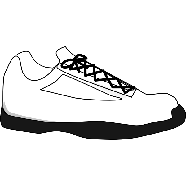 SVG Tennis shoe