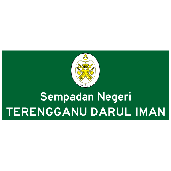 SVG terengganu border sign