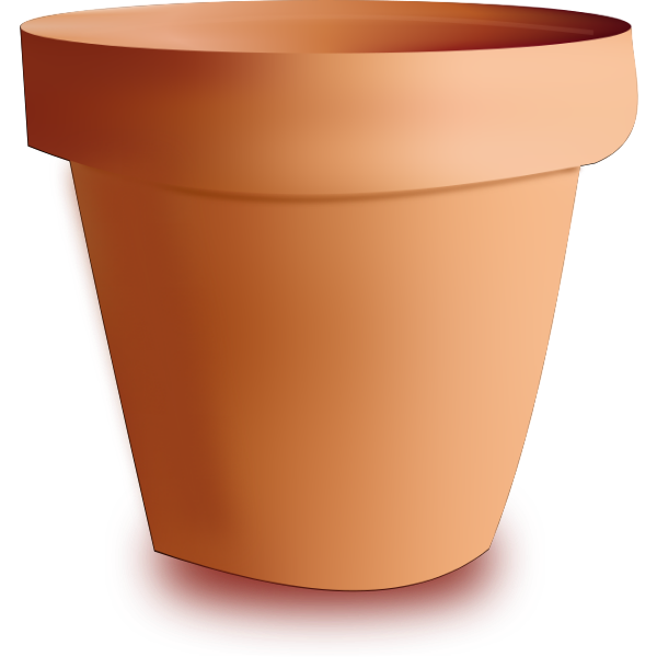 SVG Terracota vase