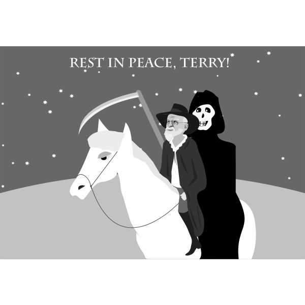 SVG terry pratchett rip