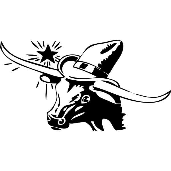 SVG Texas Steer