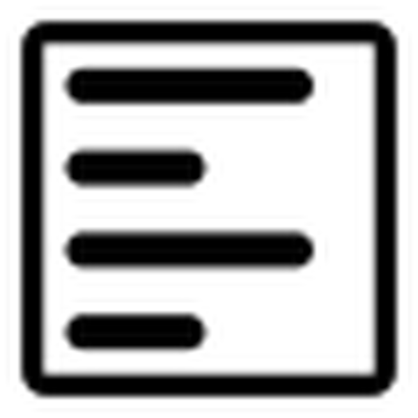 SVG Text left icon