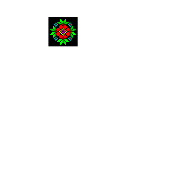 SVG Textile decoration pattern