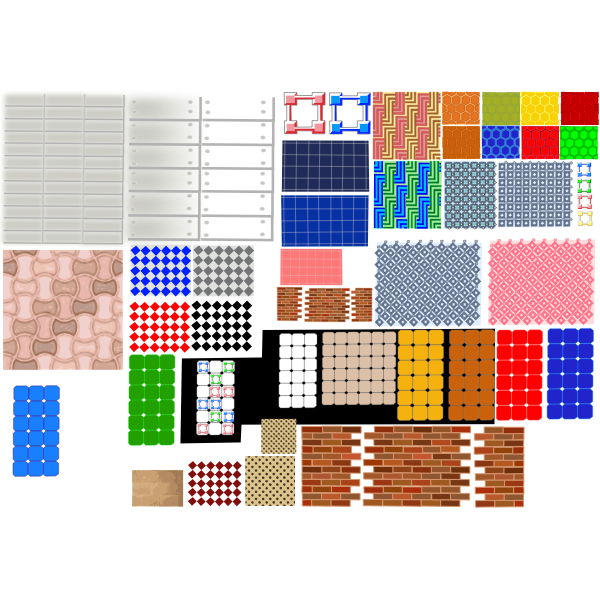 SVG Texture package vector clip art