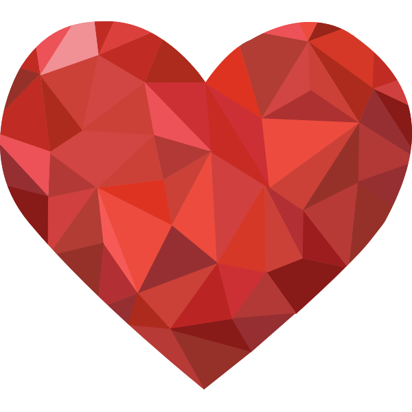 SVG Textured Heart 4