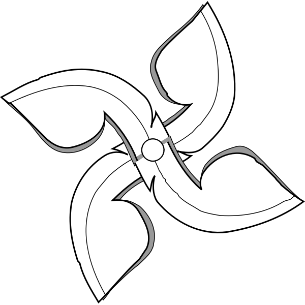 SVG Thai ceiling fan vector image