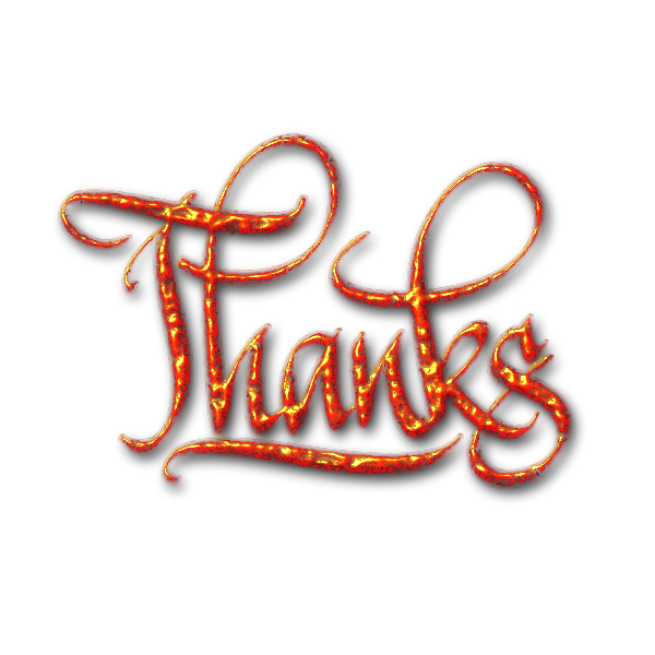SVG Thanks sign vector clip art