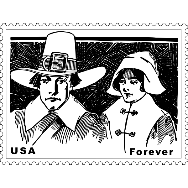 SVG Thanksgiving stamp