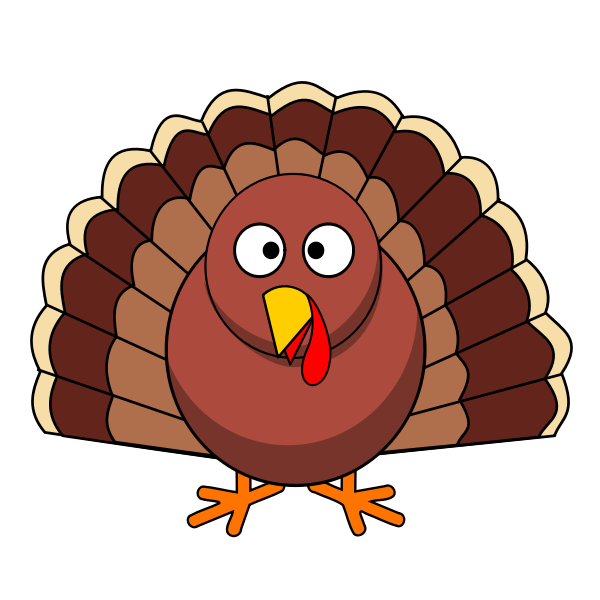 SVG Thanksgiving Turkey