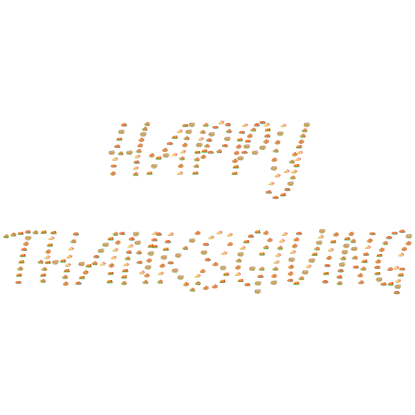 SVG Thanksgiving turkey