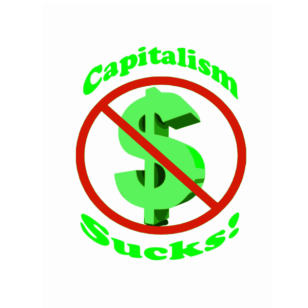 SVG The Capitalism sucks logo
