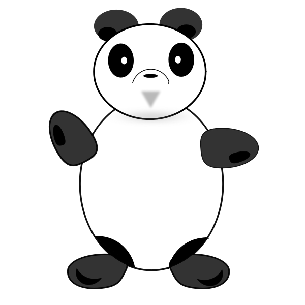 SVG The Circle Panda