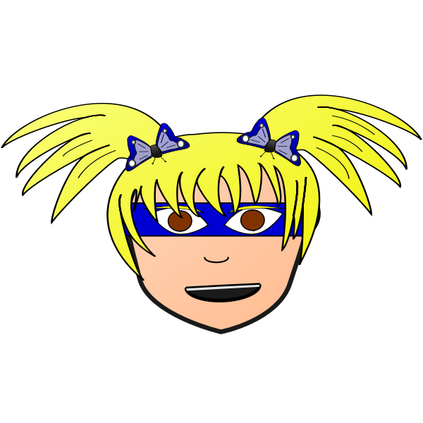 SVG The masked butterfly