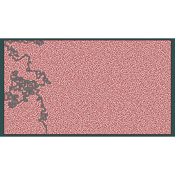 SVG the maze sol