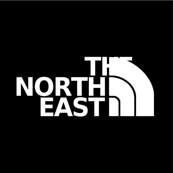 SVG The North East sticker vector clip art