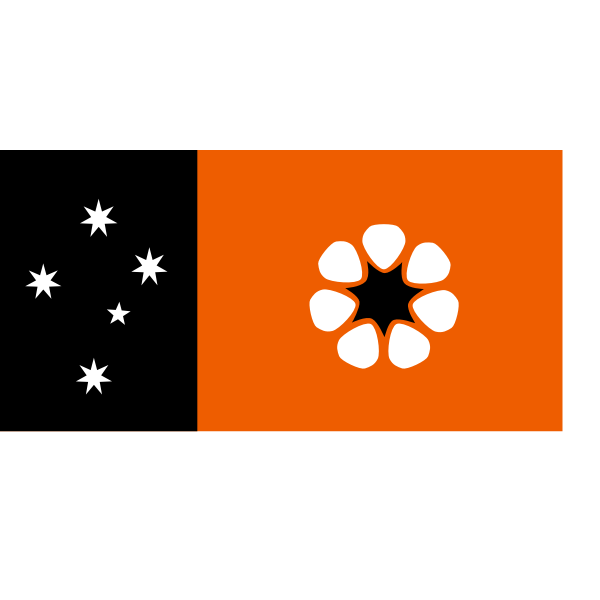SVG The Northern Territory flag vector graphics