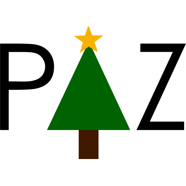 SVG The peace of Christmas - green tree