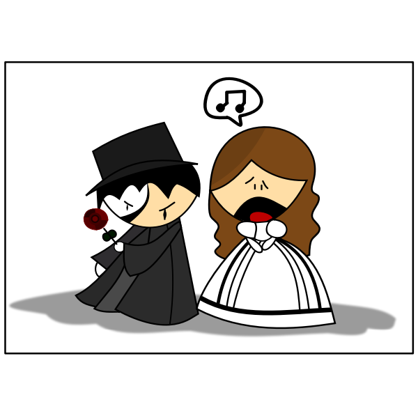 SVG The Phantom of The Opera