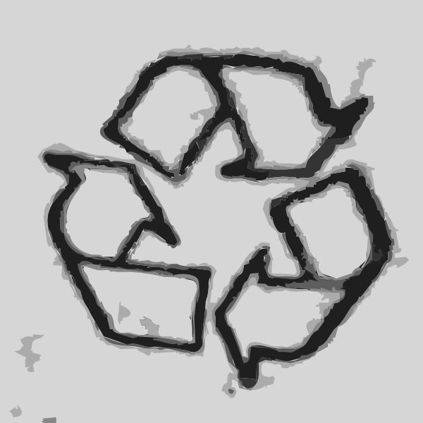 SVG The recycle icon