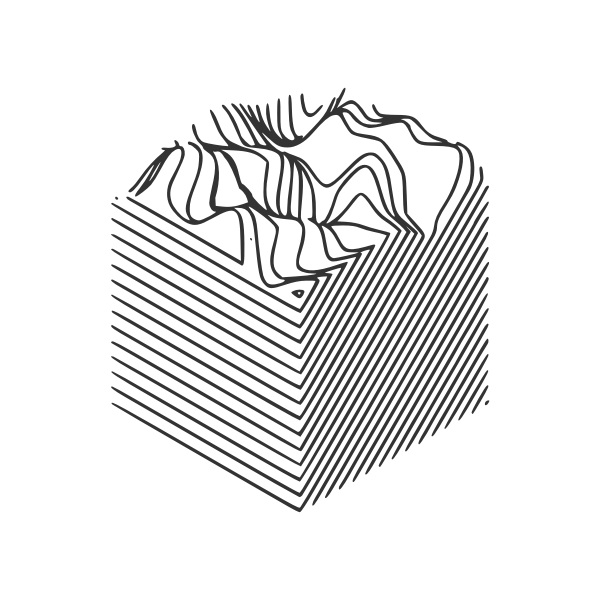SVG the relief of the earth