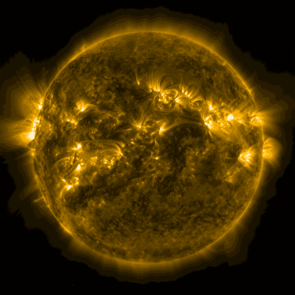 SVG The sun by NASA