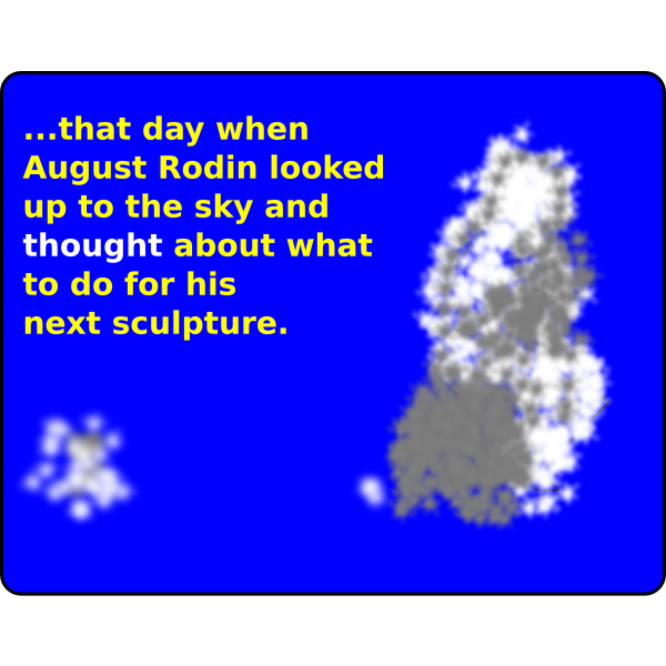 SVG The Thinker
