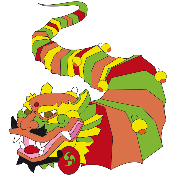 SVG the year of the dragon