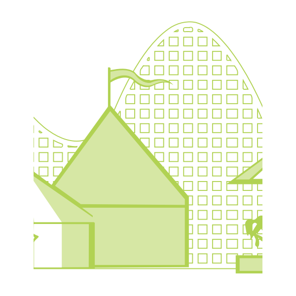 SVG Themepark vector illustration