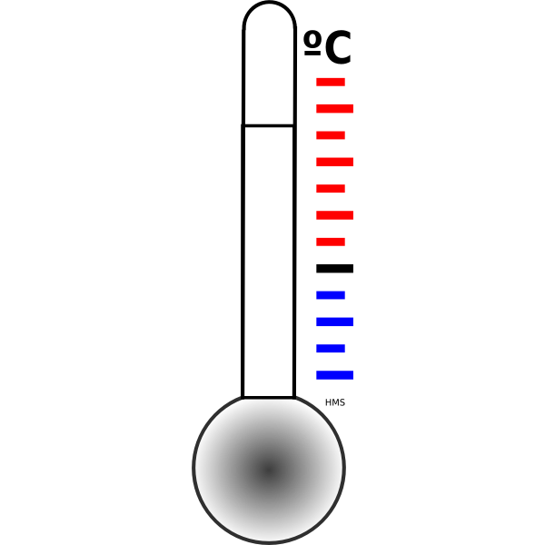 SVG thermometer
