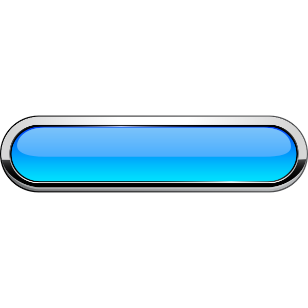 SVG Thick grayscale border blue button vector image