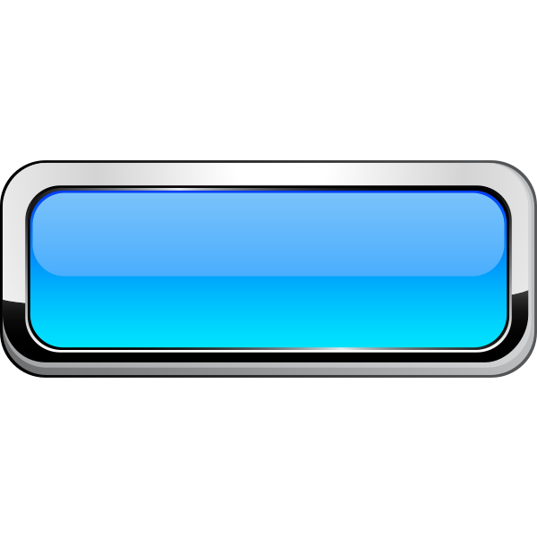 SVG Thick grayscale border light blue button vector illustration