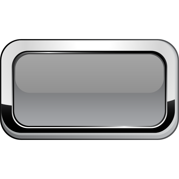 SVG Thick grayscale square border button vector graphics